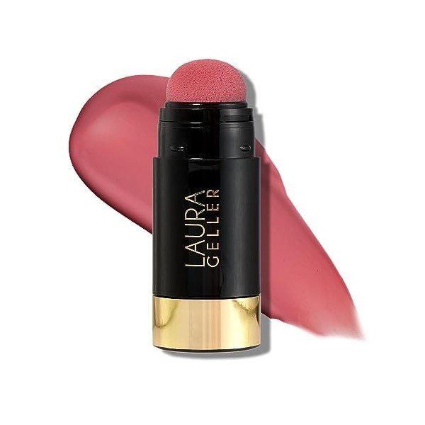 LAURA GELLER NEW YORK Serum Blush Tint Beautiful Blossom – Blush liquide hydratant et durable avec acide hyaluronique pour