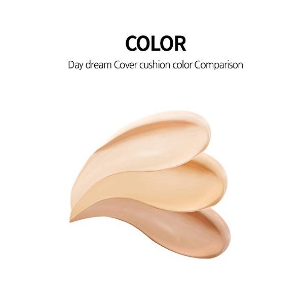 Aperire Day Dream Cover Cushion 13g – 03 Tan Beige – Teint Semi-Mat, Peau Parfaite et Lumineuse 03 Tan Beige 