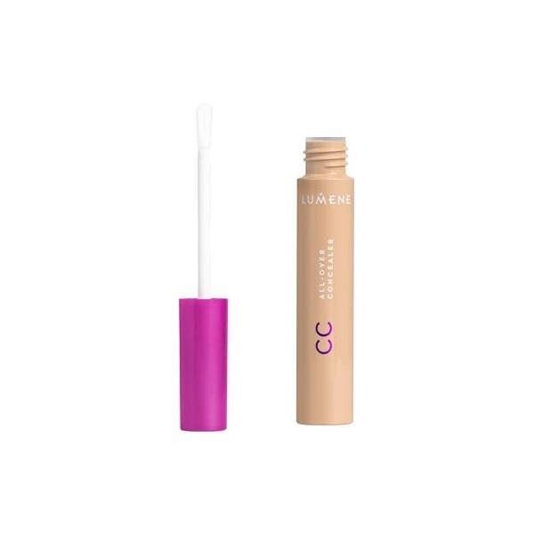LUMENE CC Correcteur de couleur intégral avec couverture légère et moyenne, formule végétalienne, 2 Medium 8,5 ml