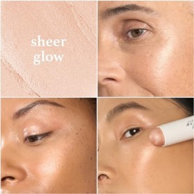 Julep Skip The Brush Stick de couleur 2 en 1 pour joues et lèvres Sheer Glow Crème à poudre et baume à lèvres – Blush crème