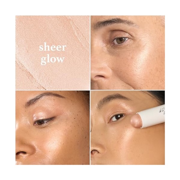 Julep Skip The Brush Stick de couleur 2 en 1 pour joues et lèvres Sheer Glow Crème à poudre et baume à lèvres – Blush crème