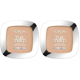 LOréal True Match Super Blendable Face Powder Rose Vanilla C2 Fond de Teint Lot de 2 