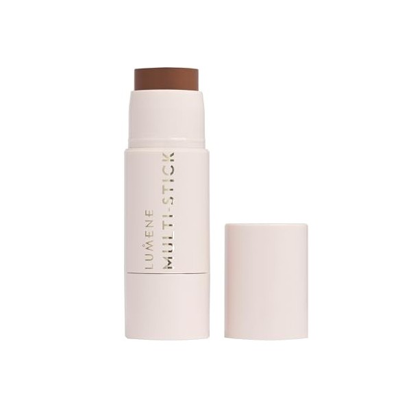 LUMENE Stick de Maquillage Multi-Usage à Texture Crémeuse, Teinte Deep Brown Bronzer