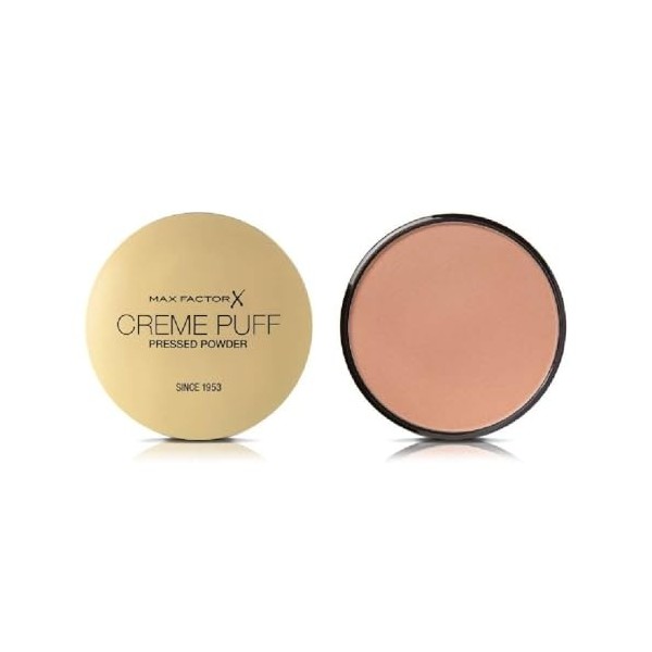 2 x Max Factor Creme Puff Face Powder 21g New & Sealed - 05 Translucent