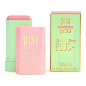 Pixi Beauty On-the-Glow Blush | Teinte: Fleur | Stick Hydratant Teinté pour Joues et Lèvres | Multistick au Ginseng, Aloe Ver