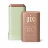 Pixi Beauty On-the-Glow Bronze | Teinte: SoftGlow | Stick Bronzant Hydratant pour Joues et Lèvres | Multistick au Ginseng, Al