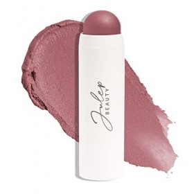 Julep Skip The Brush Stick de couleur 2 en 1 pour joues et lèvres mauve sourd , crème à poudre, fard à joues et baume à lèvr