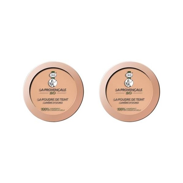 La Provençale Bio - La Poudre de Teint Lumière dOcres Certifiée Bio - 100% Ingrédients dOrigine Naturelle - Pour Tous Types
