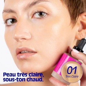 La Crique - Sérum Teinté Soin Hydratant 30 ml - Hydratation Intense & Glow Naturel - Peaux Sèches à Très Sèches - Acide Hyalu