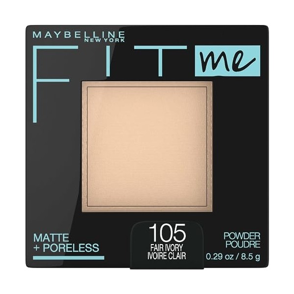 MAYBELLINE Fit Me Matte & Poreless Powder - Fair Ivory 105