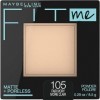 MAYBELLINE Fit Me Matte & Poreless Powder - Fair Ivory 105