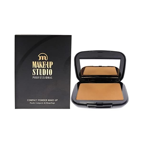 Make-Up Studio Compact Powder Foundation 3-In-1-3 Medium to dark For Women 0.35 oz Foundation