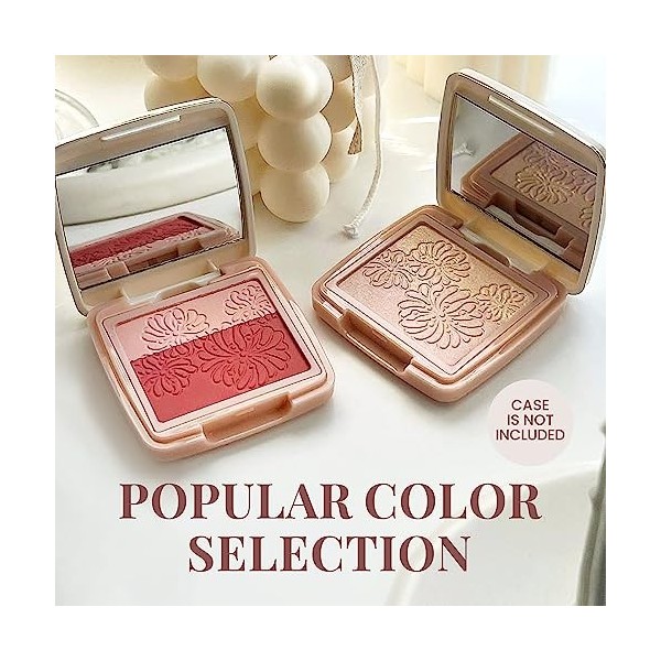 PAUL & JOE Recharge Blush Poudre Pressee 01 Secret Dor, Poudre, 5g Recharge Uniquement , Fabriqué au Japon