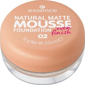 Essence - Fond de Teint Mousse Natural Matte Mousse - 02 Lot de 5 