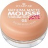 Essence - Fond de Teint Mousse Natural Matte Mousse - 02 Lot de 5 