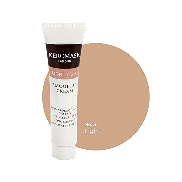 Keromask Camouflage Cream Light No 3 Official Keromask Shop by Keromask Official Keromask Shop 