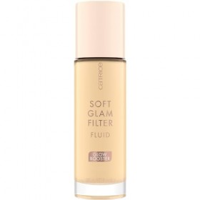 Catrice Soft Glam - Lot de 3 filtres liquides - Base n° 010 - Nude - Nourrissant, naturel, brillant, radieux, végétalien, san