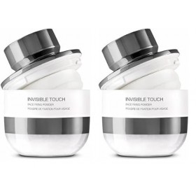 KIKO Milano Invisible Touch Face Fixing Powder | Poudre Visage Fixante Et Matifiante Lot de 2 