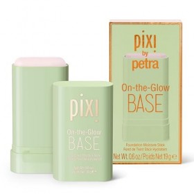 Pixi Beauty On-the-Glow Base | Fond de Teint Stick Hydratant | Teinte Porcelain: Très Claire, Ton Froid | 19 g / 0,6 oz