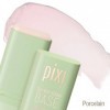 Pixi Beauty On-the-Glow Base | Fond de Teint Stick Hydratant | Teinte Porcelain: Très Claire, Ton Froid | 19 g / 0,6 oz
