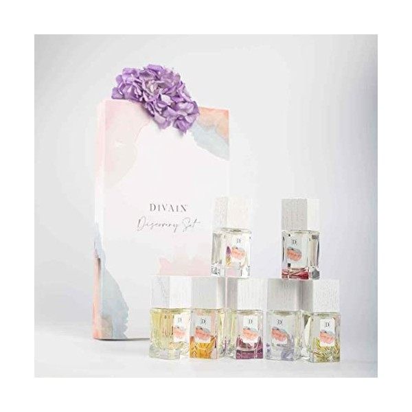 DIVAIN - DIVAIN-DS10 - Coffret cadeau de miniatures de parfum Unisex. Parfums avec notes Épicé