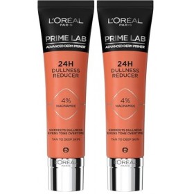 L’Oréal Paris - Base de Teint Soin Effet Bonne Mine - Fixation du Maquillage 24H - Formule 4% Niacinamide - Peaux Mates à Fon
