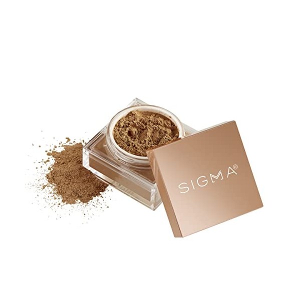 Sigma Beauty Soft Focus Setting Powder – Poudre de réglage soyeuse, lisse et légère pour fixer le maquillage, réduit lappare