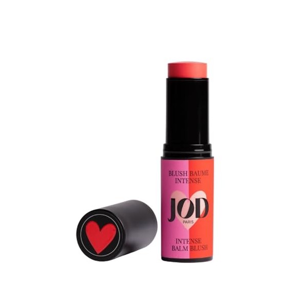 JOD Blush Baume Intense – Fini Naturel & Lumineux – Texture Crème Fondante – Pigmentation Modulable – Longue Tenue – Hydratan