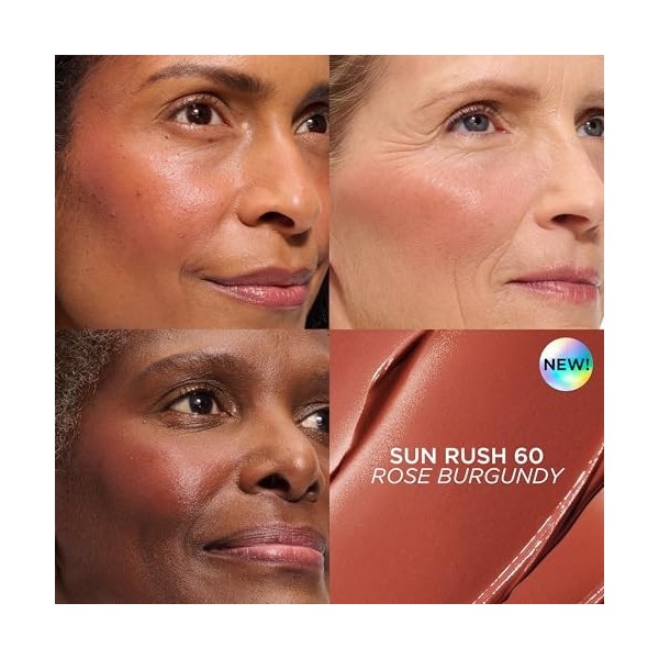 IT COSMETICS, Blush Crème + Bronzer 2 en 1 Confidence In A Sun Blush, Effet Bonne Mine, Autobronzant, Teint Glowy, À lAcide 