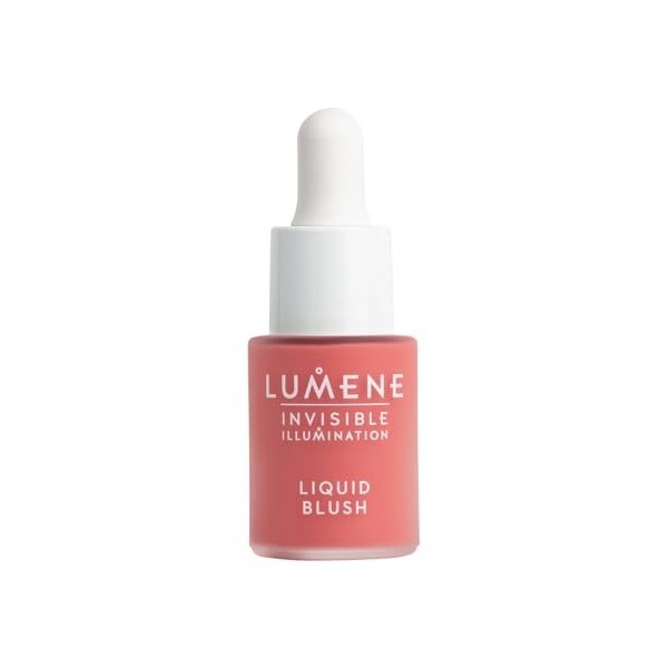 Blush liquide Invisible Illumination LUMENE | Bright Bloom | Pour un teint frais et éclatant | Formule légère avec pigments i