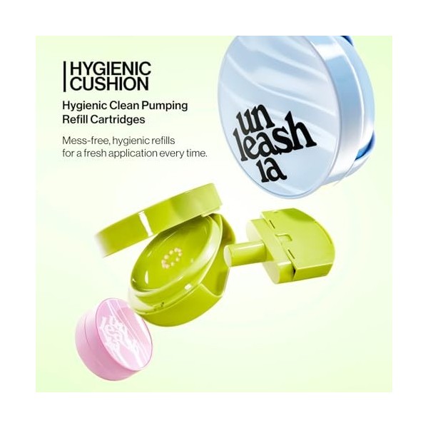 UNLEASHIA Vegan Healthy Green Cushion