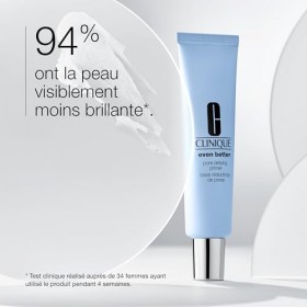 Clinique Even Better Base Réductrice de Pores à lAcide Hyaluronique + Niacinamide Tous Types de Peaux | Floute les Pores + R