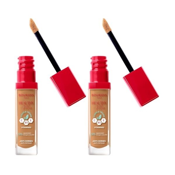 Bourjois - Anti-cernes - Healthy Mix Clean - 58 Caramel Lot de 2 