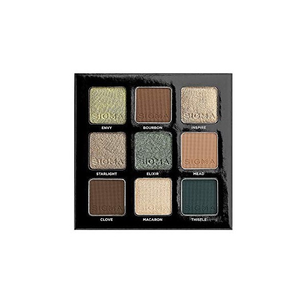 Sigma Beauty Eyeshadow Palette - Ivy for Women 0.032 oz Eye Shadow