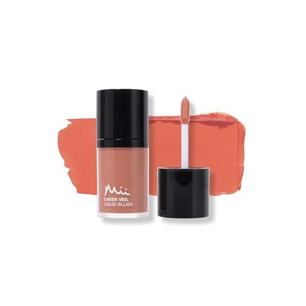 Mii Cosmétiques | Blush liquide pour les joues | Formule légère et première pour la peau pour illuminer les joues pour un loo