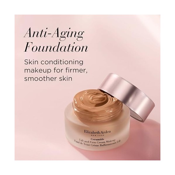 Elizabeth Arden Ceramide- Fond de Teint Crème Liftant et Raffermissant - couvrance moyenne à totale - anti-âge et hydratant 3