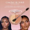 Ayshglamm | Duo Highlighter Coucher de Soleil | Highlighters Dorés Complémentaires | Glow Intense & Solaire
