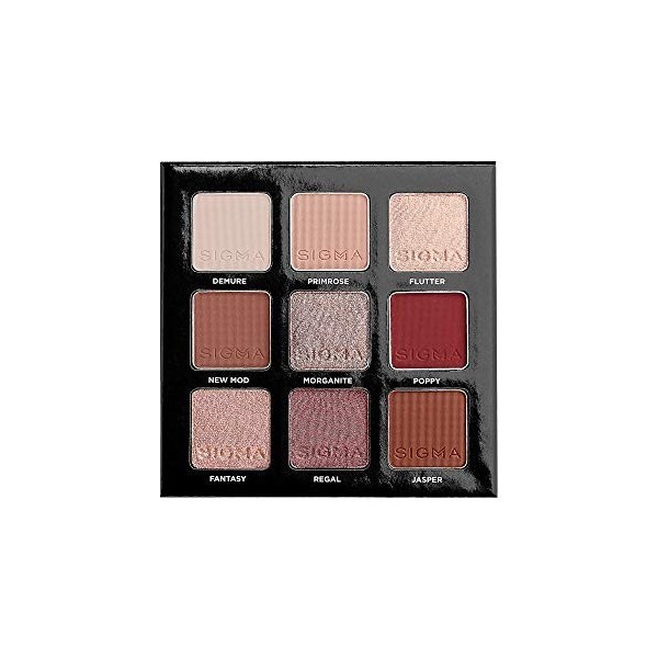 Sigma Beauty Eyeshadow Palette - Rosy for Women 0.032 oz Eye Shadow