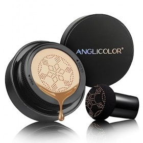 Anglicolor Mushroom Head Air Cushion CC Cream - Correcteur à couverture complète - Longue durée - CC Cream - Pour un teint un