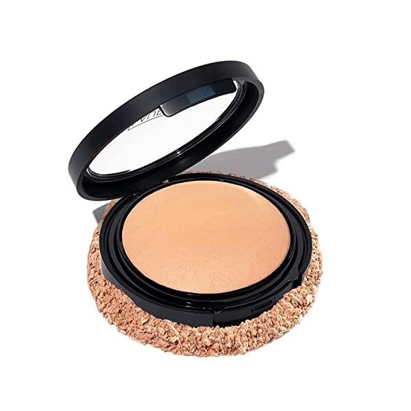 LAURA GELLER NEW YORK Fondotinta in Polvere Baked Double Take Medium – Coprenza Totale, Finish Opaco Traspirante, Fondotint