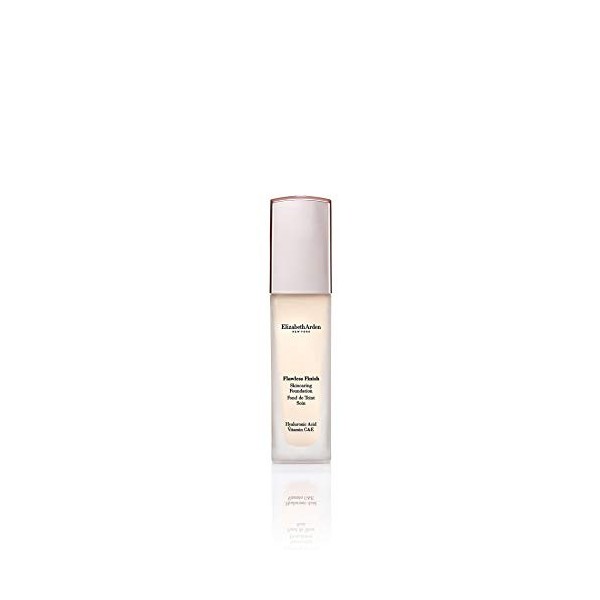 Elizabeth Arden - Flawless Finish Fond de Teint Soin – Acide Hyaluronique, Vitamine D & E - Fini Naturel & Longue Tenue - 100