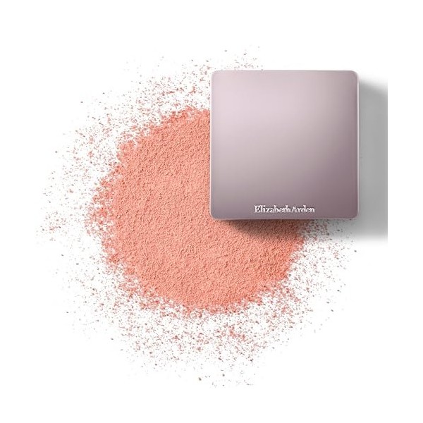 Elizabeth Arden Blush, Fards à joues, Blush Poudre, Lumineux, Eclat, Texture Soyeuse, Modulable, Sans Talc, Texture poudre, L