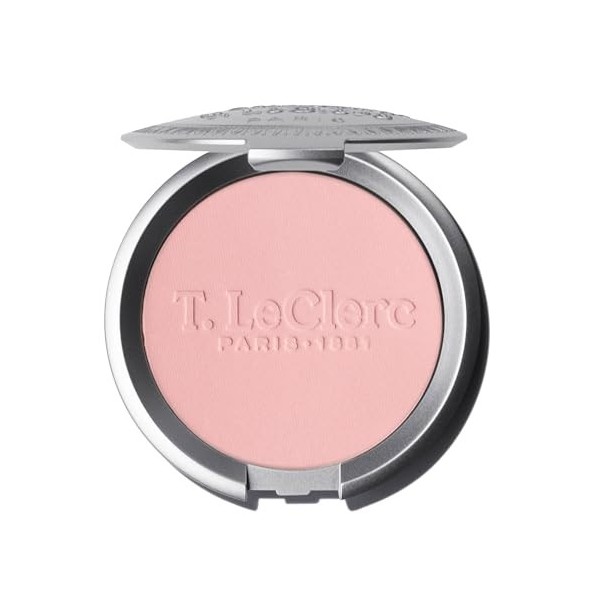 T. LeClerc - Poudre de Riz Compacte - 03 ORCHIDÉE - Poudre teint visage - Poudre compacte Matifiante et Fixatrice Longue Tenu