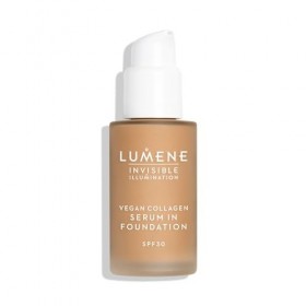 Fond de teint sérum teinté Invisible Illumination LUMENE | SPF 30 | Teinte 05 | Couverture légère et lumineuse | Enrichi en c