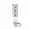 IT Cosmetics Your Skin But Better CC Cream SPF 50+ 32 ml, crème multi-usages hautement pigmentée SPF 50, crème de jour anti-â