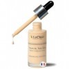 T. LeClerc Sérum Teinté Éclat Anti-Âge 30 ml – N°2 Amand - Fluide à l’Acide Hyaluronique – Double action - fond de teint lége
