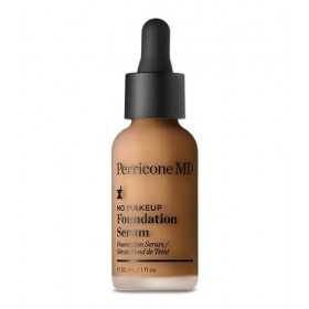 Perricone MD No Makeup Foundation Serum Tan 30ml - Lightweight, Buildable Coverage with Semi-Matte Finish – Visibly Fades Dar