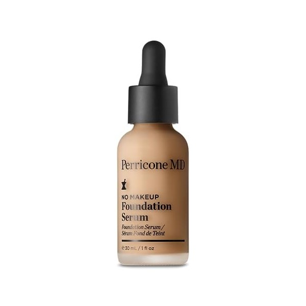 Perricone MD No Makeup Foundation Serum Buff 30ml -Lightweight, Buildable Coverage with Semi-Matte Finish – Visibly Fades Dar