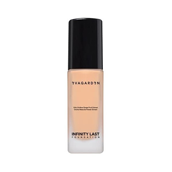 EVAGARDEN Infinity Last Foundation - Amazing Duration Gives Second Skin Effect - Soft and Creamy, Liquid Texture Results in N