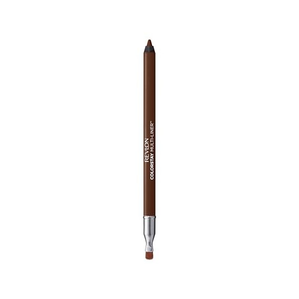 Revlon ColorStay Multi-Liner, Crayon yeux lèvres et visage multiusage, Formule crémeuse vegan, Longue tenue, Crayon maquillag